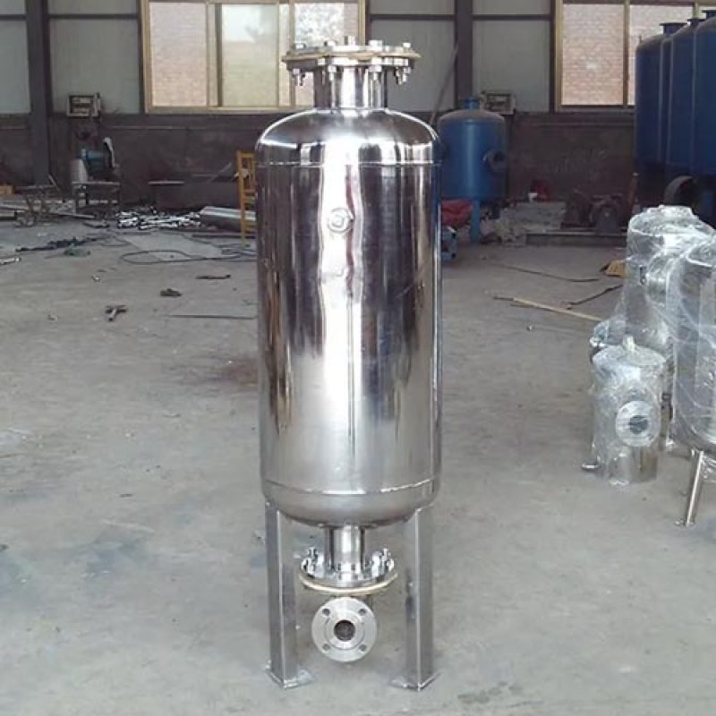 立式不锈钢隔膜式气压罐 SUS304囊式气压罐 SUS316膨胀罐 消防稳压罐